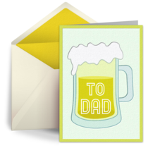 Father's Day Beer card image