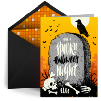 Spooky Graveyard card image