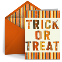 Trick or Treat! card image