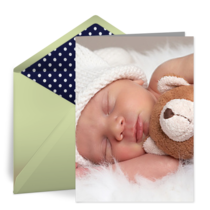 Baby Photo Full card image