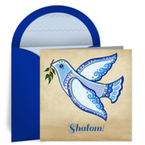 Dove of Peace card image