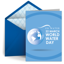 World Water Day | Mar 22 card image