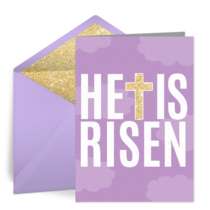 He Is Risen card image