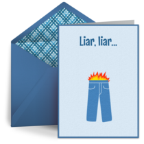 Pants on Fire card image