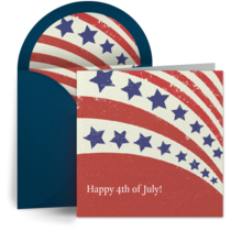 Red White & Blue card image