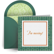 Moving Announcement card image