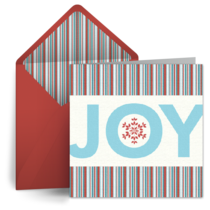 Christmas Joy card image