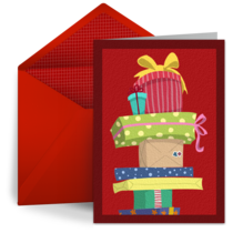 Holiday Presents card image
