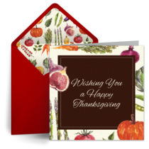 Thanksgiving Feast card image