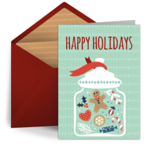 Holiday Cookie Jar card image