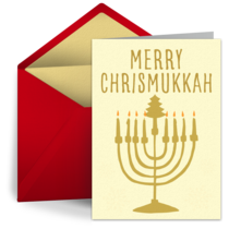 Very Merry Chrismukkah card image