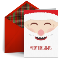 Santa card image