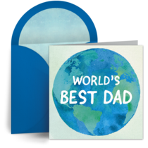 Best Dad in the World card image