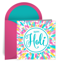 Happy Holi card image