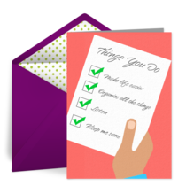 Admin Day Checklist card image