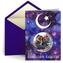 Ramadan Starry Night card image