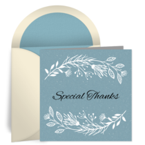 Special Thanks Teacher card image