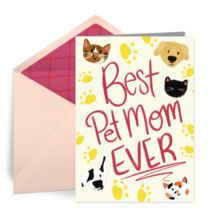 Best Pet Mom card image