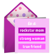 To an Amazing Mom card image