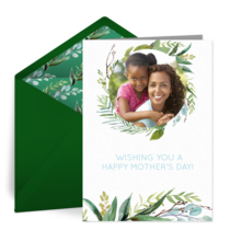 Mother's Greenery card image