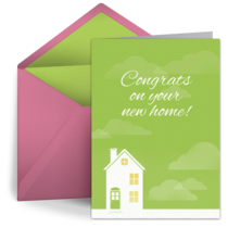 New House Congrats card image