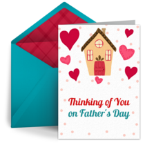 Father's Day Thoughts card image