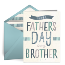 Brother Word Art card image