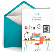 Teacher Dad card image
