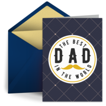 The Best Dad in the World card image