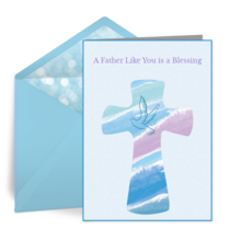 Blessed Father's Day card image