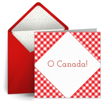 O Canada card image
