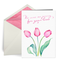 So Sorry For Your Loss card image