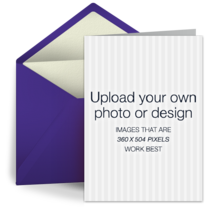 Upload - Purple card image