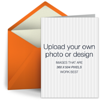 Upload - Orange card image