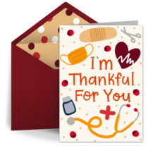 I'm Thankful For You card image
