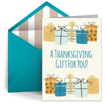 Thanksgiving Gift for You card image