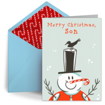 Merry Christmas, Son card image