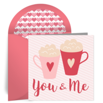 Valentine's Day Coffee card image
