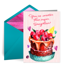 You're Sweeter Than Sugar, Daughter! card image