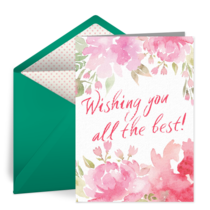 Wishing You All The Best! card image