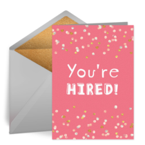You're Hired! card image