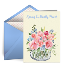 Spring Is Finally Here card image