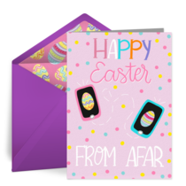 Happy Easter From Afar card image