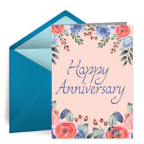 Anniversary Bouquet card image