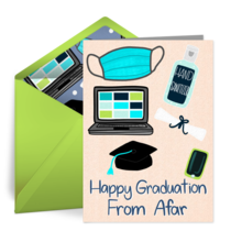 Happy Graduation from Afar card image