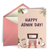 Office Desk Admin card image