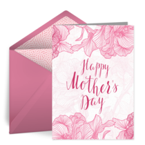 Mother's Day Roses card image