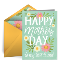 Mother's Day Best Friend card image