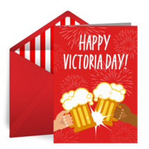 Victoria Day Cheers card image
