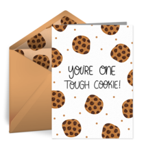 You're One Tough Cookie card image